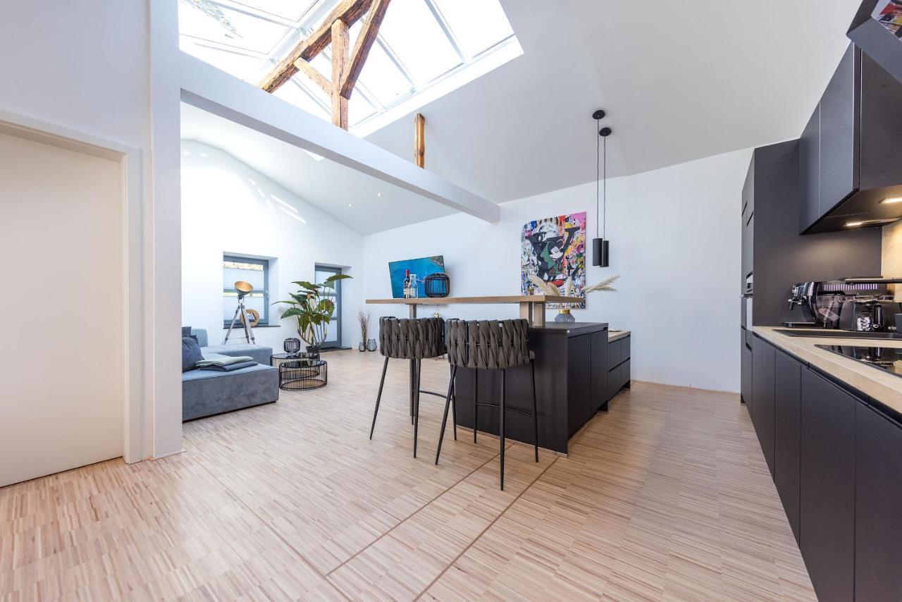 Lichtdurchflutetes Design - Appartement Guetersloh - 90 Qm Eksteriør bilde