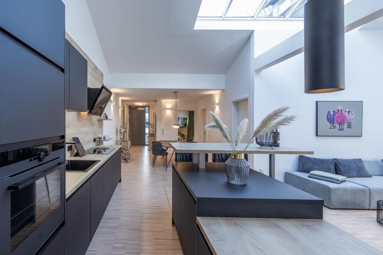 Lichtdurchflutetes Design - Appartement Guetersloh - 90 Qm Eksteriør bilde