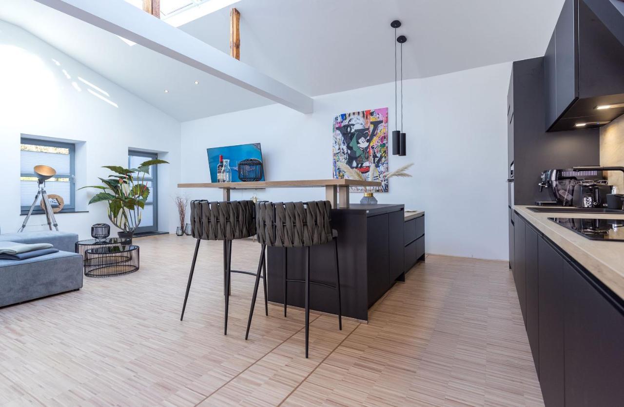 Lichtdurchflutetes Design - Appartement Guetersloh - 90 Qm Eksteriør bilde
